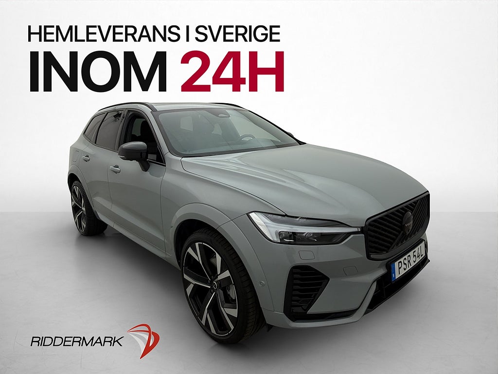Volvo XC60 Recharge T6 AWD Plus Black Nordic Edition H/K 22″