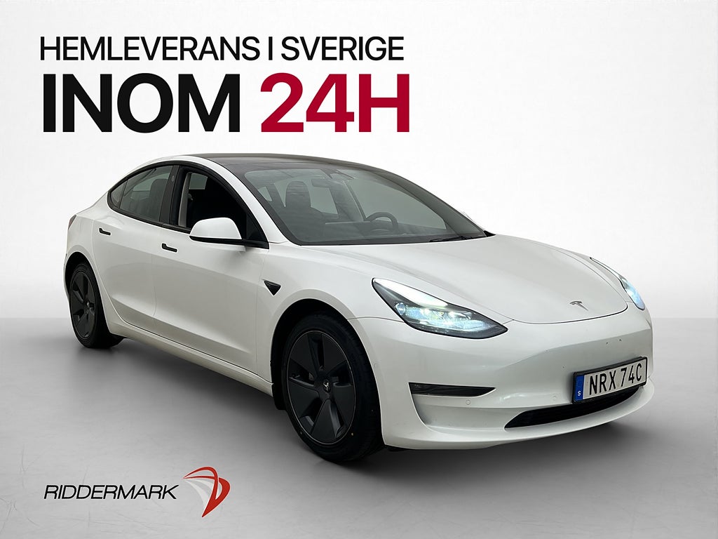 Tesla Model 3 Long Range AWD Svensksåld Dragkrok MOMS