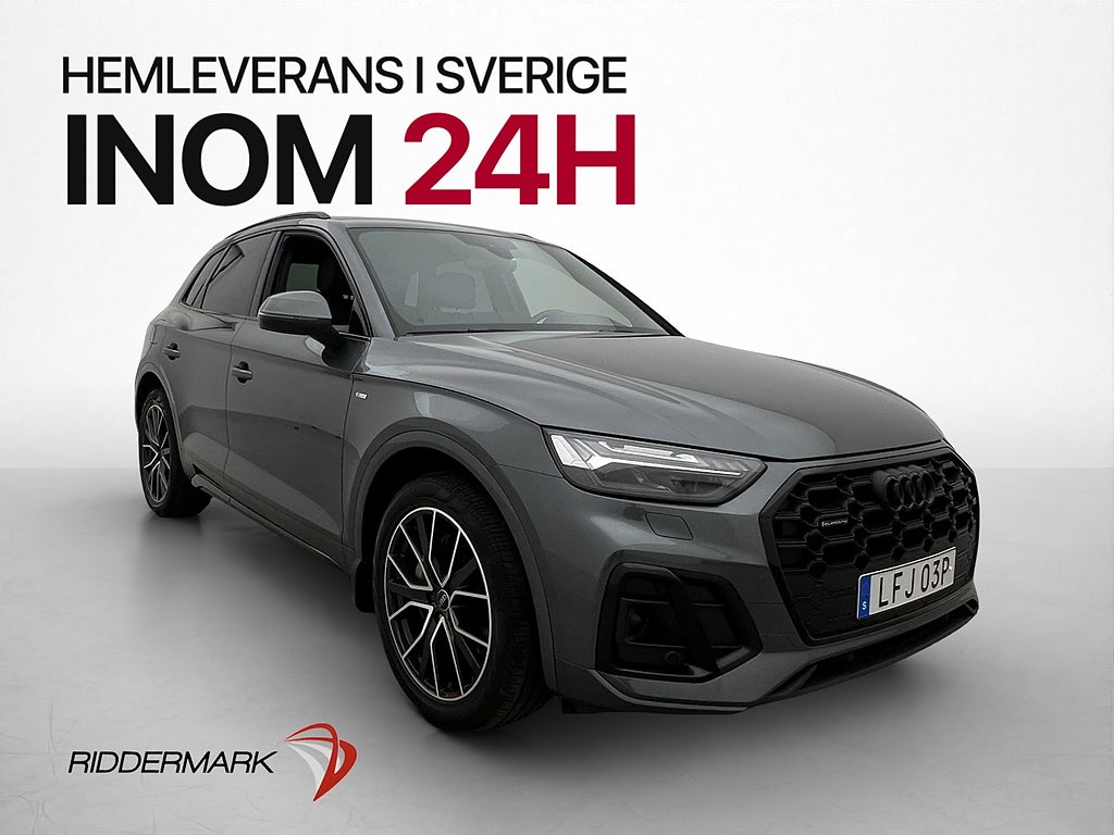 Audi Q5 55 TFSI e Quattro 367hk S-Line B&O Luftfjädring Drag