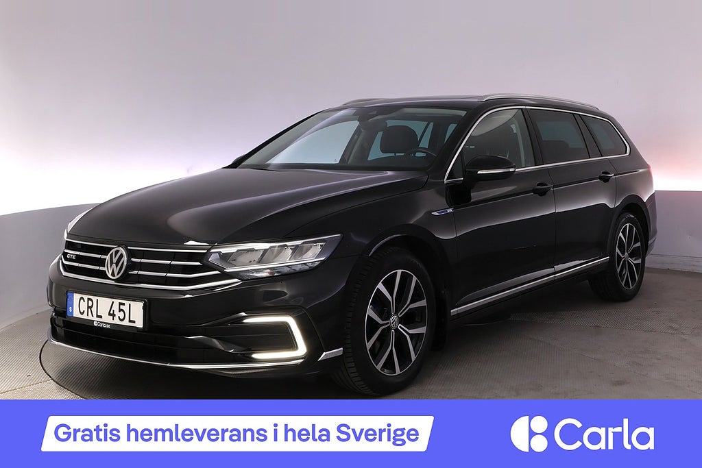 Volkswagen Passat Variant GTE Drag Elstol Pano Kamera Läder