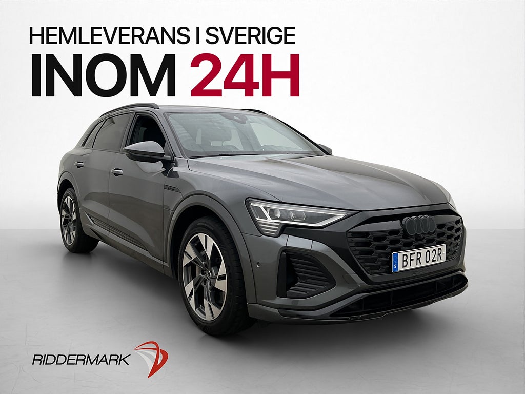 Audi Q8 55 e-tron Q S-Line Pano B&O Matrix 360 Dragkrok MOMS
