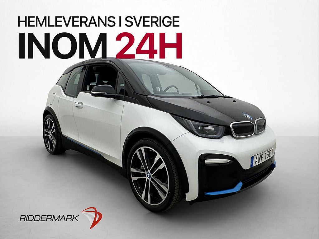 BMW i3s 120 Ah 183hk Comfort Advanced Värmepump Navi