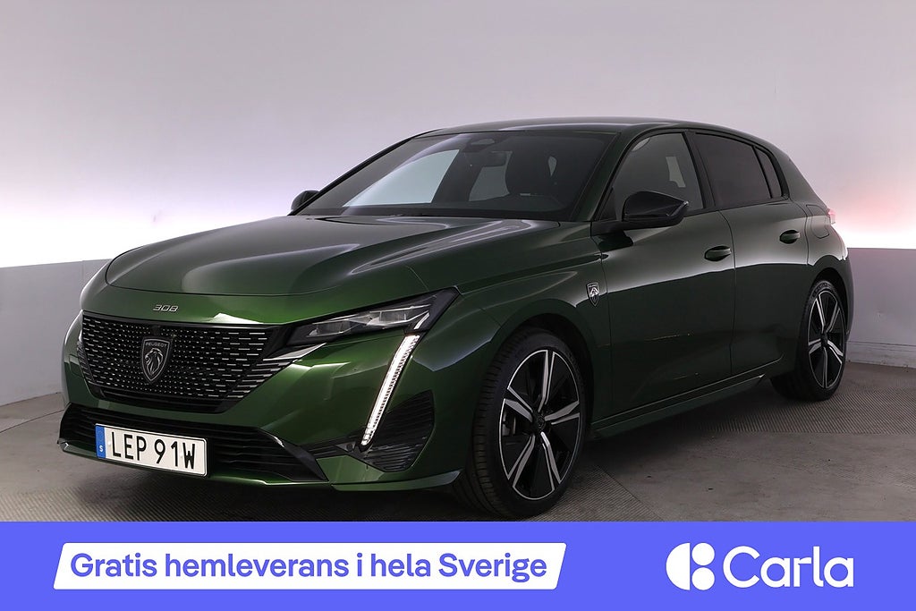 Peugeot 308 PHEV GT Navi Kamera CarPlay Rattvärme