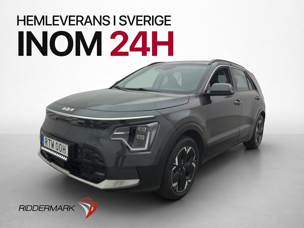 Kia Niro EV Action Kamera CarPlay Rattvärme Navi 204hk