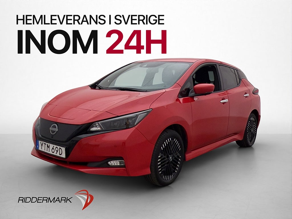 Nissan Leaf e+ 62 KWh 217hk N-Connecta 360° CarPlay GPS MOMS
