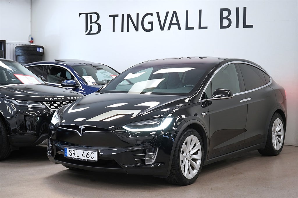 Tesla Model X 100D AWD CCS 7-SITS PANORAMA DRAG