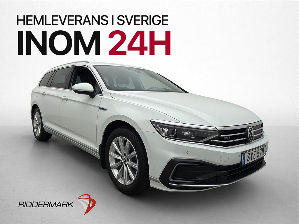 Volkswagen Passat GTE 1.4 TSI Cockpit Skinn Kamera Navi Drag
