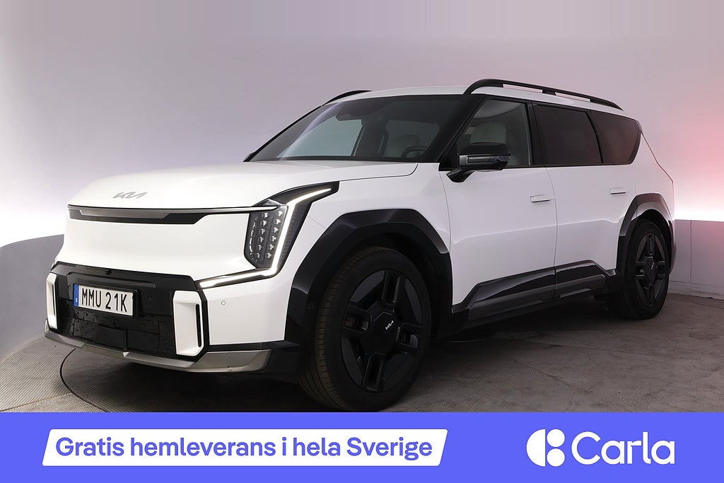 Kia EV9 AWD GT-line 7-sits Pano Drag Meridian 360 HuD V-hjul