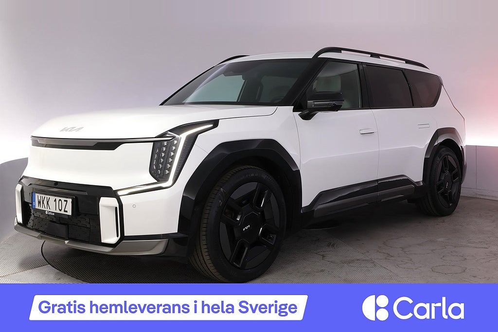 Kia EV9 AWD GT-line 7-sits Drag Pano Elstol Meridian HuD