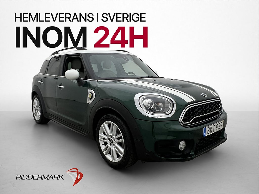 MINI Countryman ALL4 Salt Skinn CarPlay Navi  Keyless 224hk