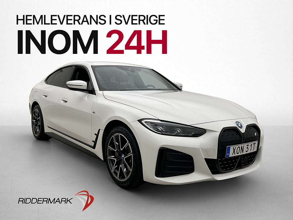 BMW i4 eDrive40 Gran Coupé 83.9 kWh 340hk M Sport Dragkrok