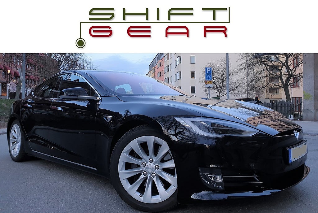 Tesla Model S 100D AWD Nov18 MCU2 CCS 1 förare All Black MOMS