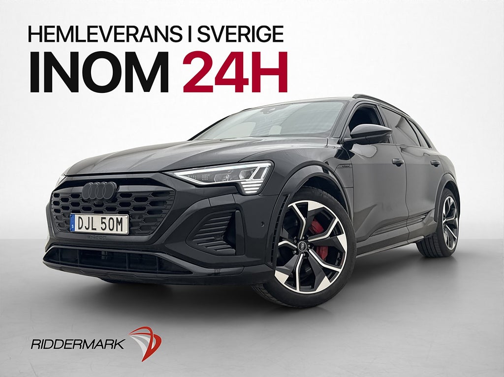 Audi SQ8 E-tron 503hk Pano B&O Cockpit LuftFjäd 360° MOMS