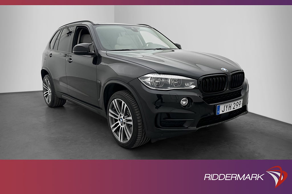 BMW X5 xDrive40e 313hk Pano H/K HUD Surround Komfortstolar