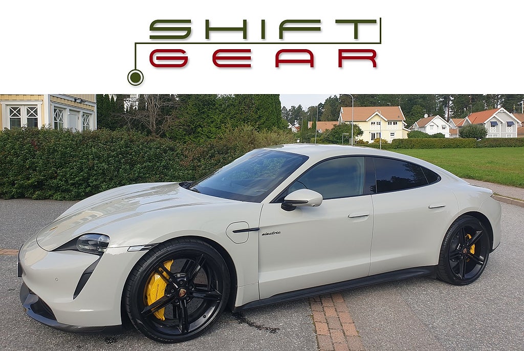 Porsche Taycan turbo S PDCC Sport 761hk 5-sits 1 ägare MOMS