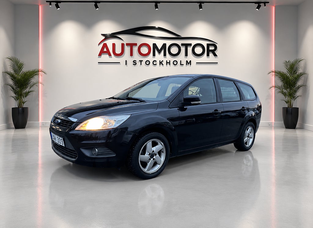 Ford Focus Kombi 1.8 Flexifuel Platinum  Drag besiktigad o Servad