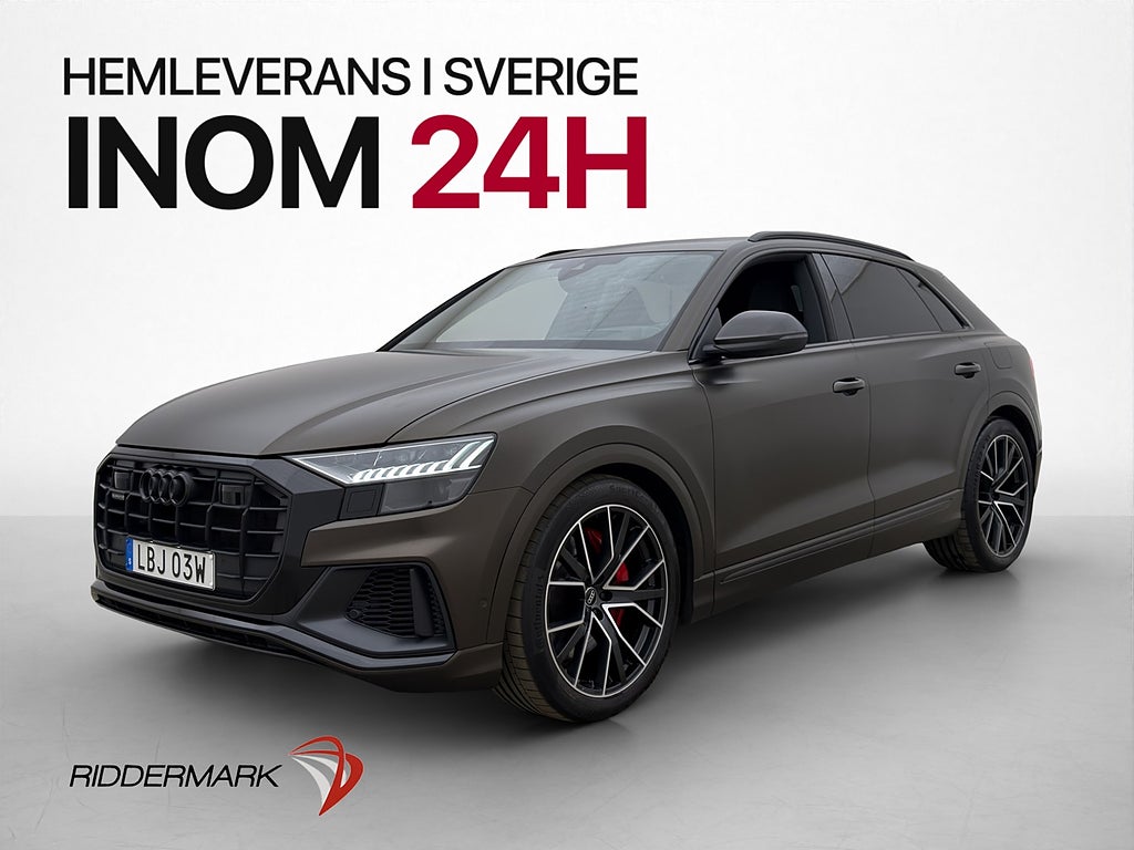 Audi Q8 60 TFSI e Q S-Line Competition Pano B&O Luft Drag