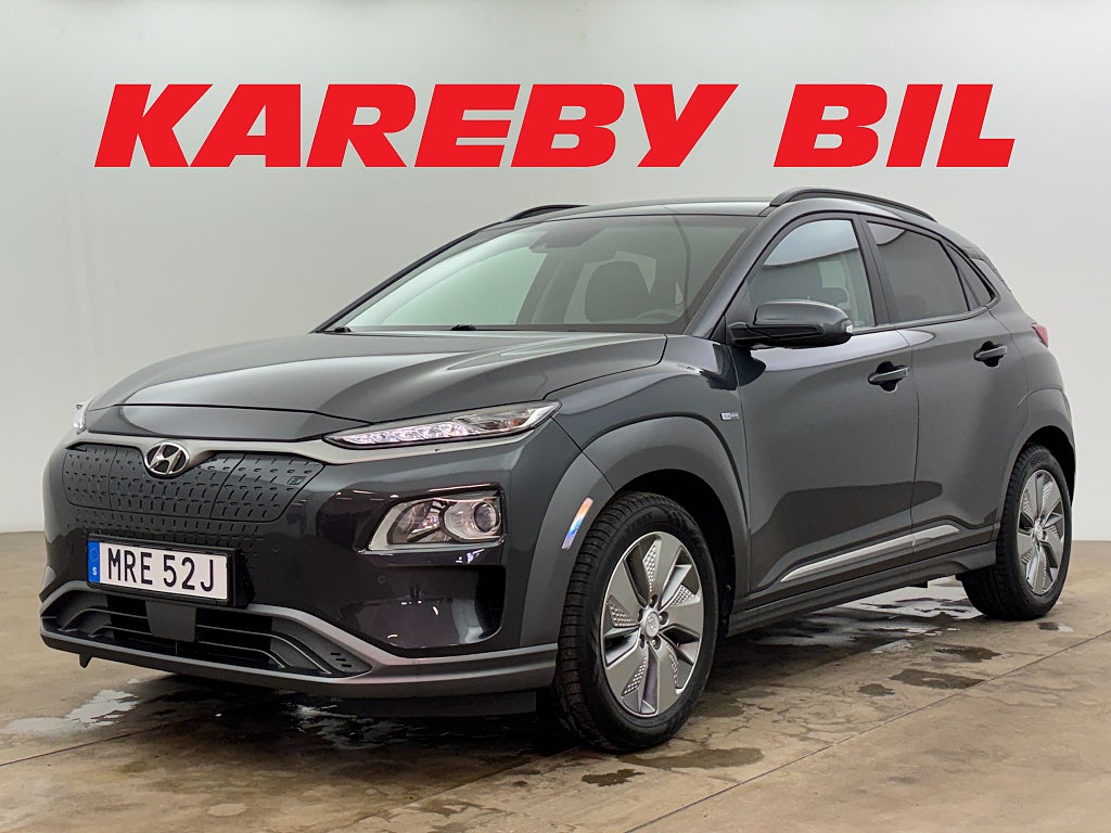 Hyundai Kona Electric 64 kWh Trend | Backkamera Rattvärme