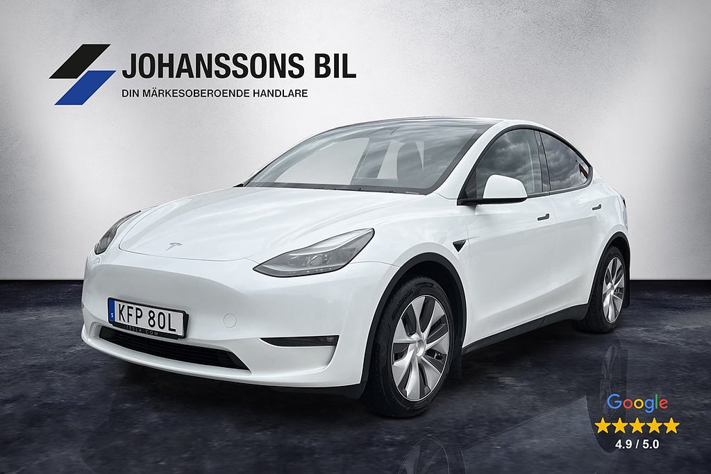 Tesla Model Y Long Range AWD Dragkrok Autopilot Moms