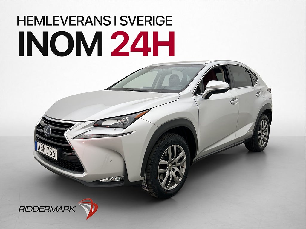 Lexus NX 300h AWD 197hk Executive Kamera Skinn GPS Rattvärme