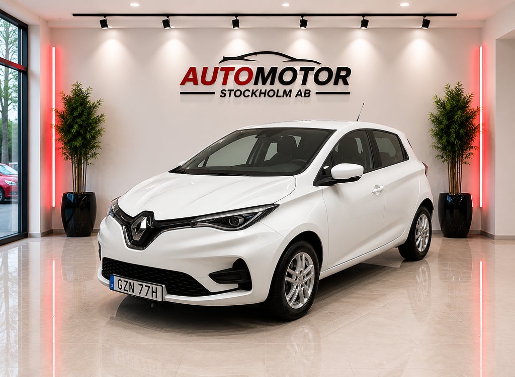 Renault Zoe R110 52 kWh Friköpt batteri En ägare Värmepump