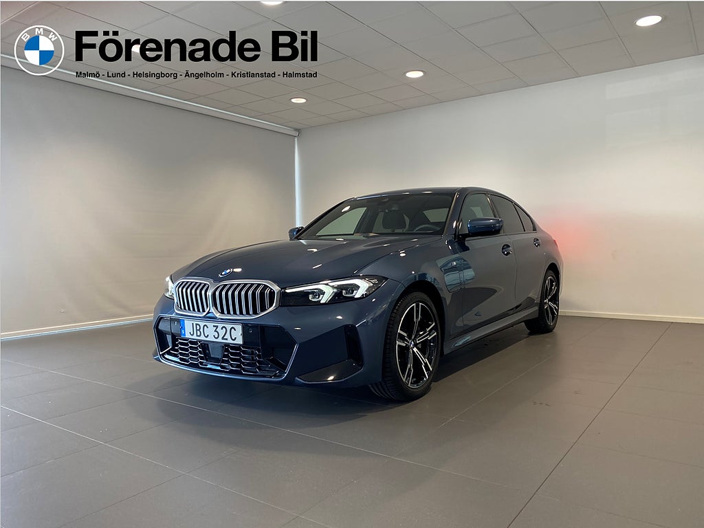BMW 330e M sportpaket Adaptiv farthållare HiFi-högtalarsystem