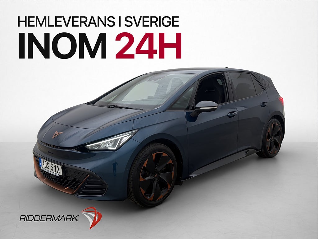 Cupra Born 58 204hk Värmare Kamera CarPlay Rattvärme 19″