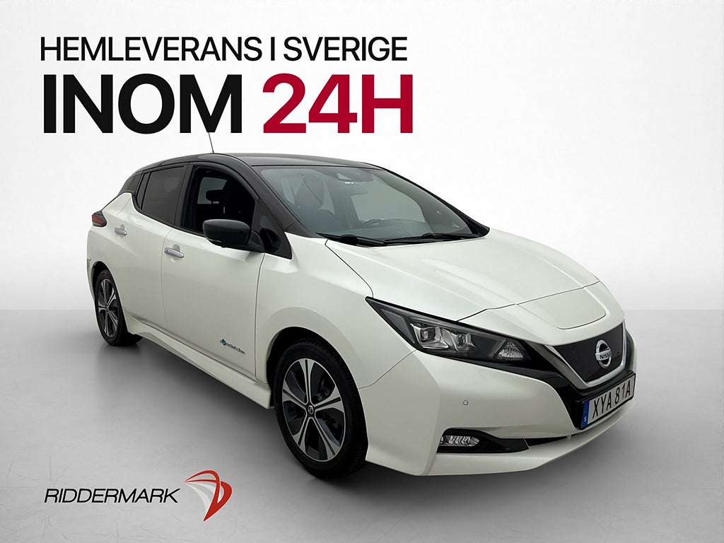 Nissan Leaf 150hk N-Connecta 360° Kamera CarPlay Rattvärme