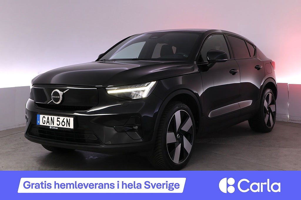 Volvo C40 Recharge Plus Pano Drag Kamera BLIS Navi