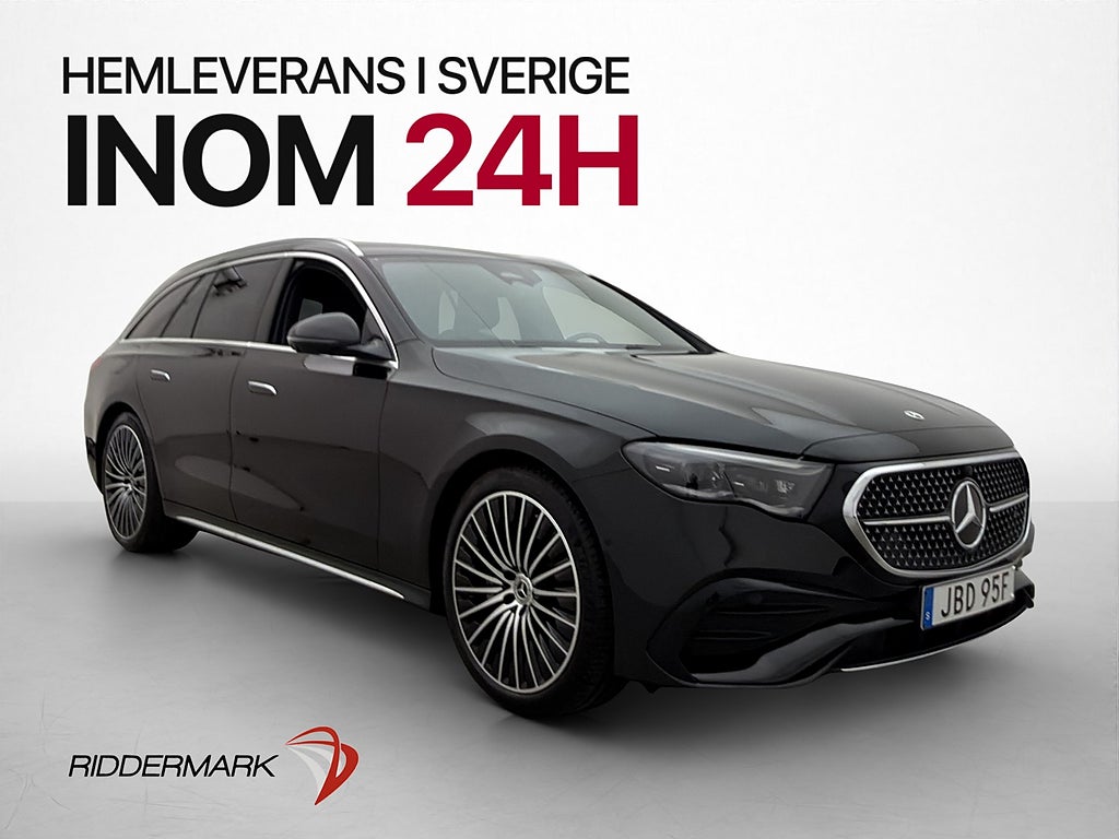 Mercedes-Benz E300 T AMG Superscreen 360° Läder Head-Up Drag