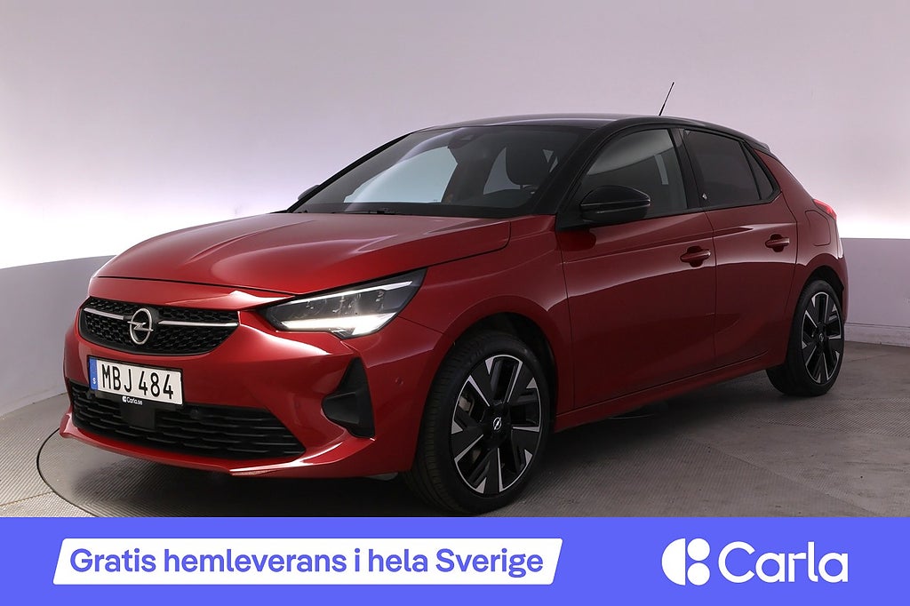 Opel Corsa-e GSI 50 kWh 360 BLIS Rattvärme Keyless Navi