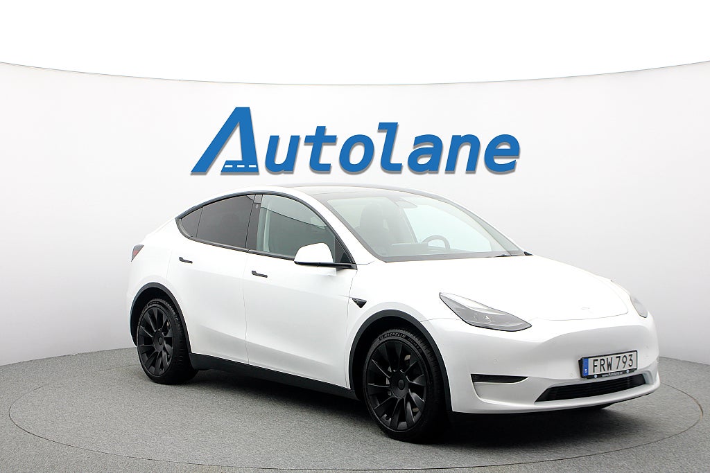 Tesla Model Y Long Range AWD Dragkrok,Pano,GPS,19″ 514hk