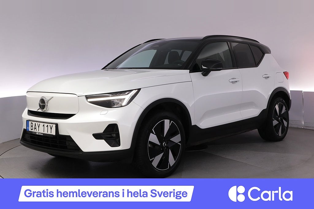 Volvo XC40 Recharge Twin Plus BLIS Kamera AdapFarth Elstol