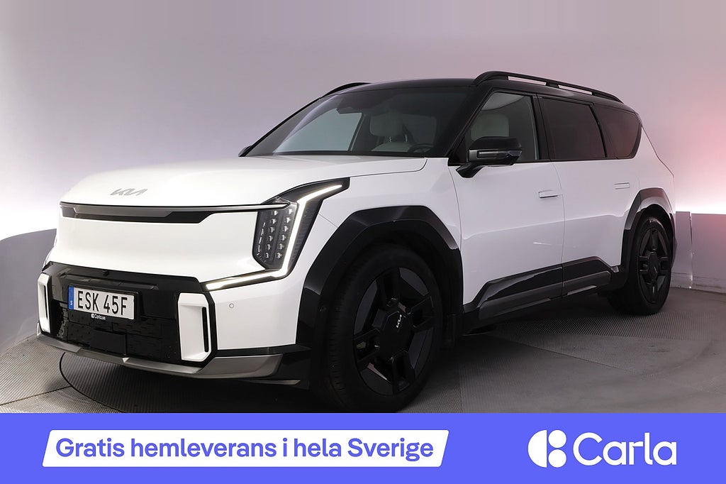 Kia EV9 AWD GT-line 6-sits Meridian Pano Drag 360 HUD Navi