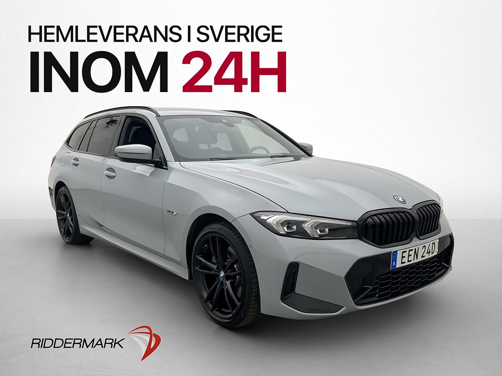 BMW 330e xDrive M Sport Wide HiFi Kamera Navi Halvskinn Drag