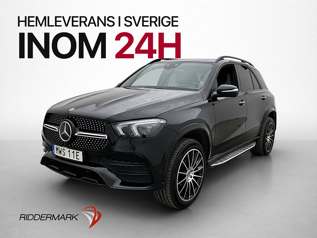 Mercedes-Benz GLE 350 de 4M AMG Pano Burm Luft Night Drag