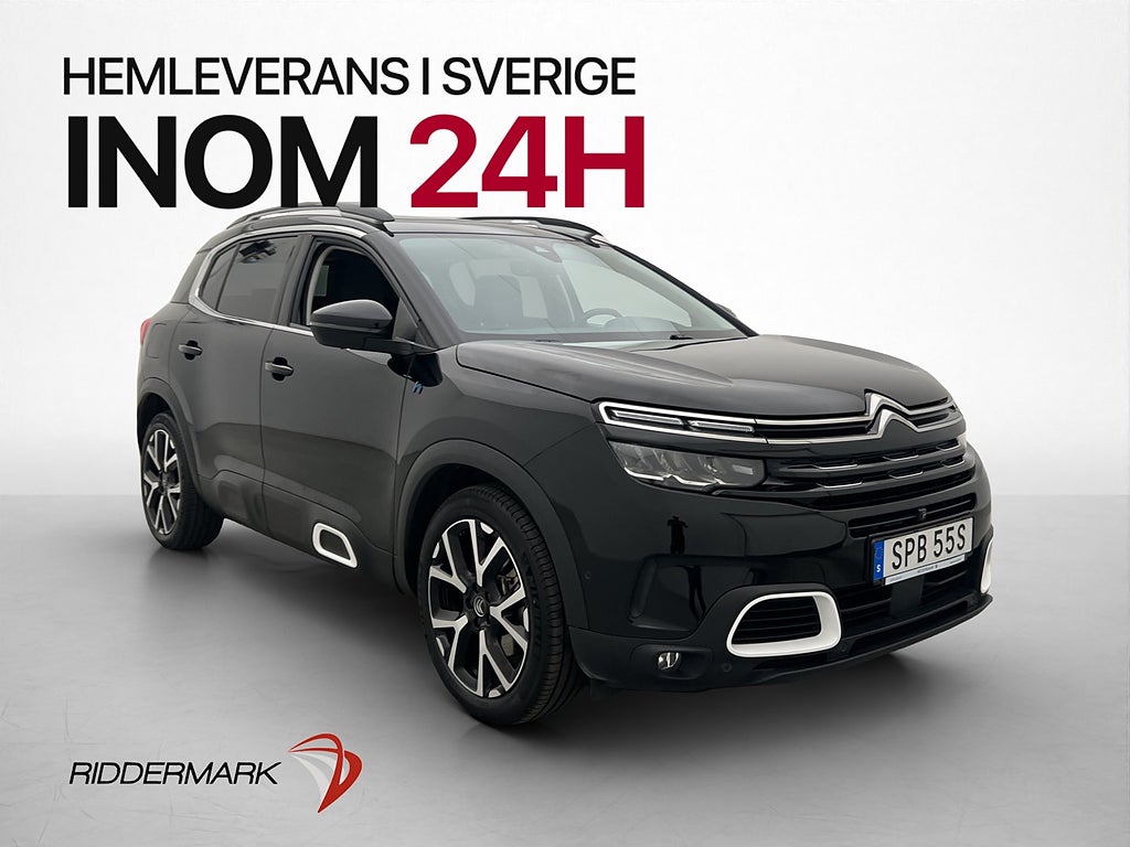 Citroën C5 Aircross Hybrid 225hk Exclusive Pano Kamera Drag