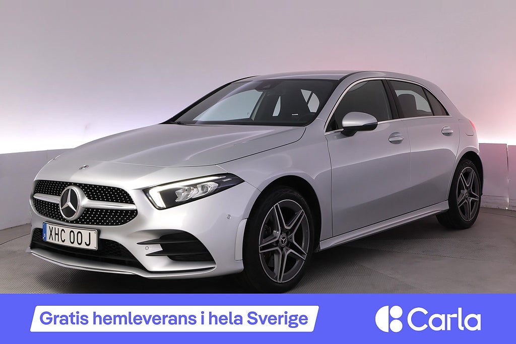 Mercedes-Benz A 250 e AMG Widescreen Kamera Navi Farthållare