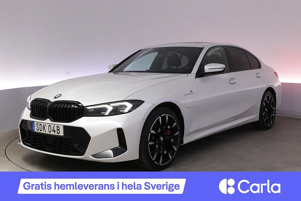 BMW 330e xDrive Sedan M Sport Pro Pano Elstol HK Drag 360