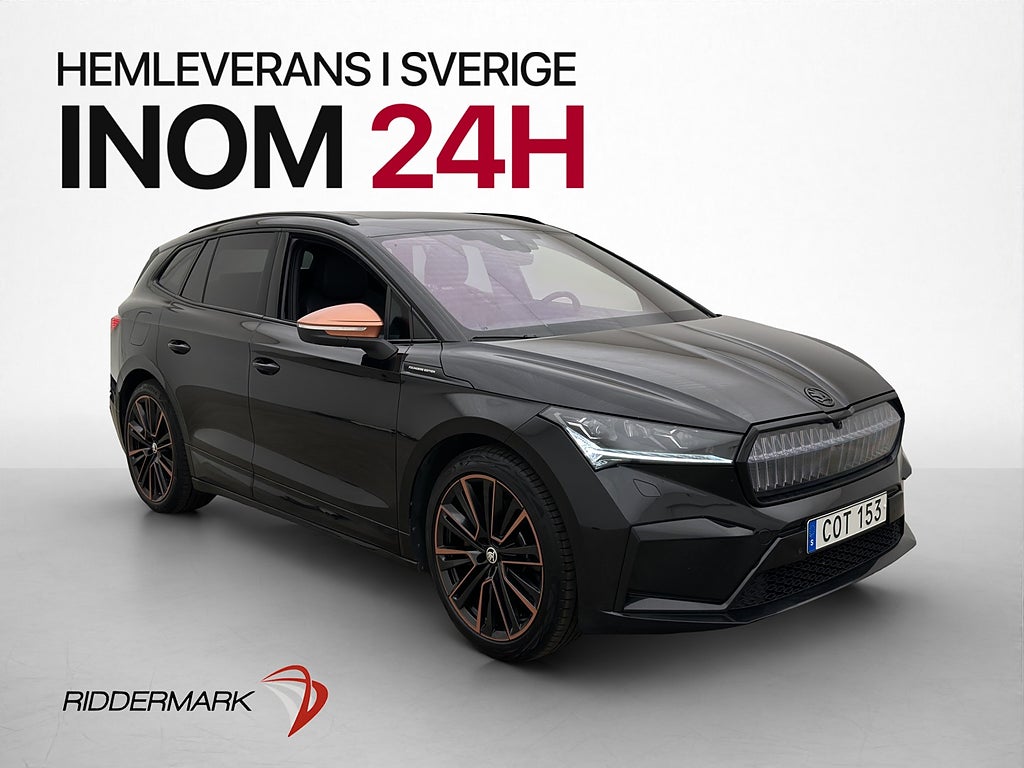 Skoda Enyaq 80x Founders Edition Crystal Värmare 360° Pano