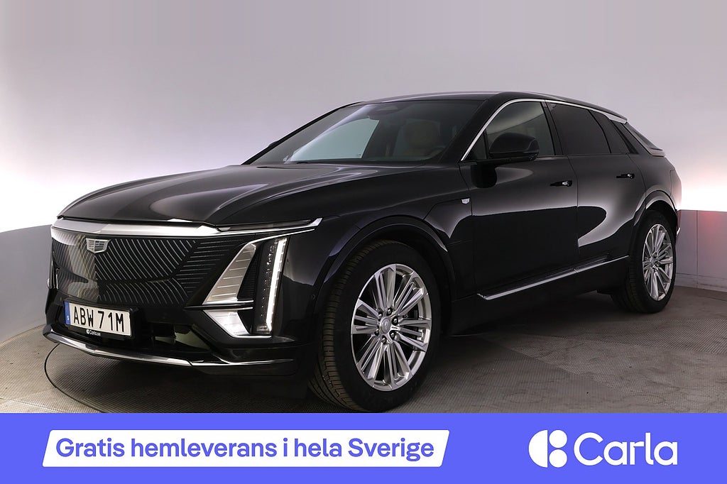Cadillac Lyriq Luxury Pano Nappa AdapFarth Massage AKG Ljud