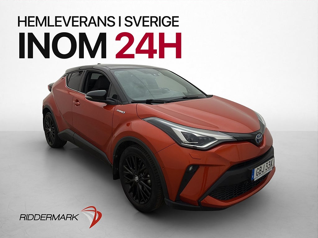 Toyota C-HR Hybrid 184hk Launch Edition M&K-Värm JBL Kamera