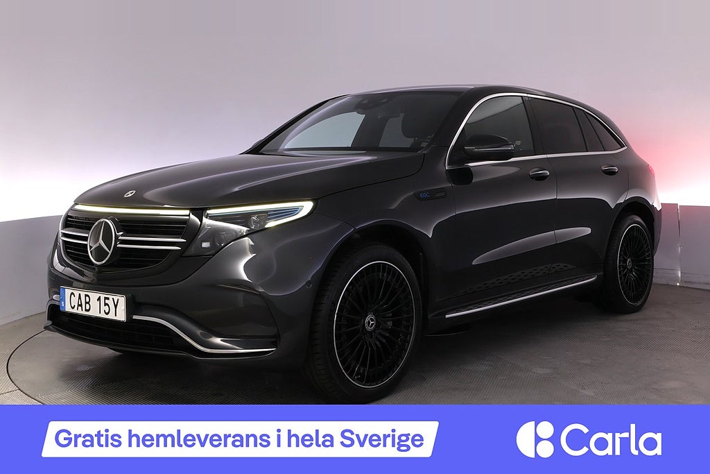 Mercedes-Benz EQC 400 4MATIC AMG Pano Elstol Drag 360 BSM