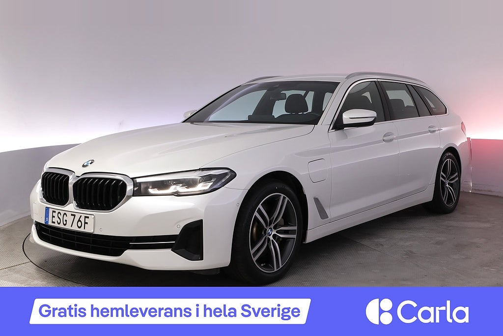 BMW 530e xDrive Touring Drag Rattvärme Navi Carplay FartH