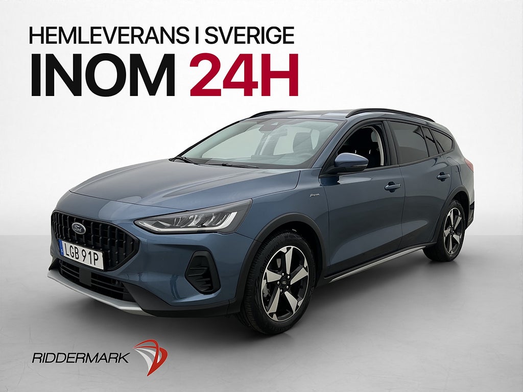 Ford Focus Kombi Hybrid 125hk Active Business Värmare Kamera