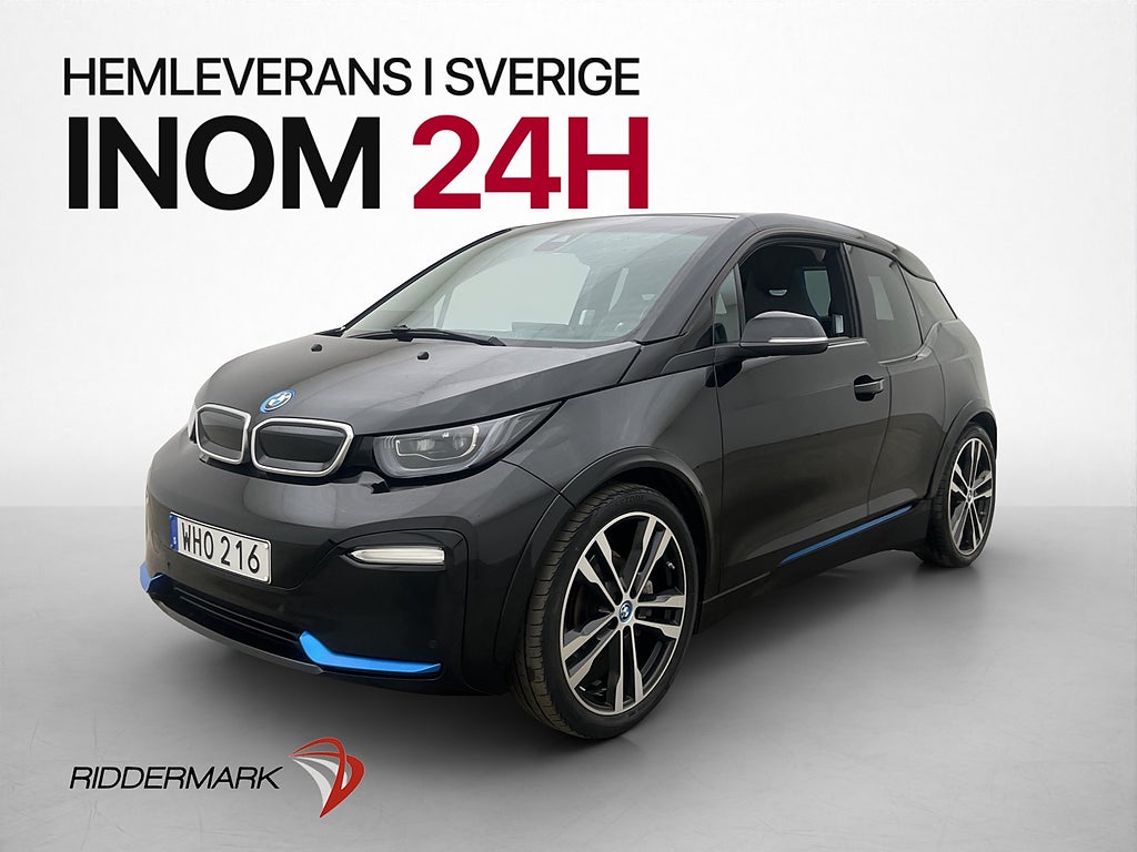 BMW i3s 120 Ah Comfort Advanced Värmepump Kamera Navi 20″