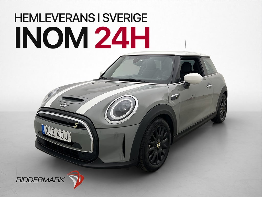 MINI Cooper SE 184hk Värmepump Kamera Navi Halvskinn