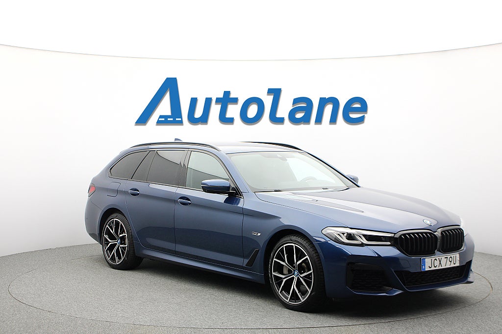 BMW 530e xDrive Touring, M Sport, 360°, HUD, H/K, Drag 292hk