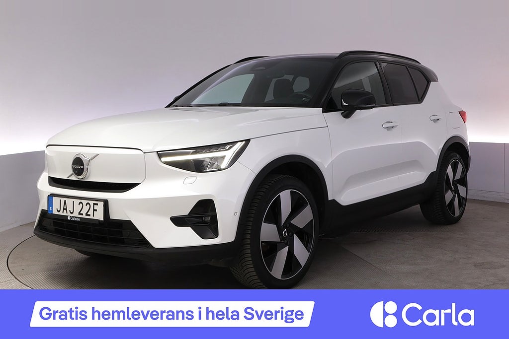 Volvo XC40 Recharge Ultimate Pano Elstol 360 H/K BLIS
