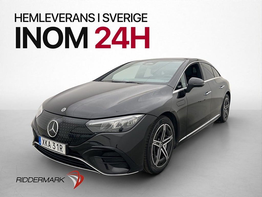 Mercedes-Benz EQE 350 4MATIC AMG Värmare Pano Kamera Skinn